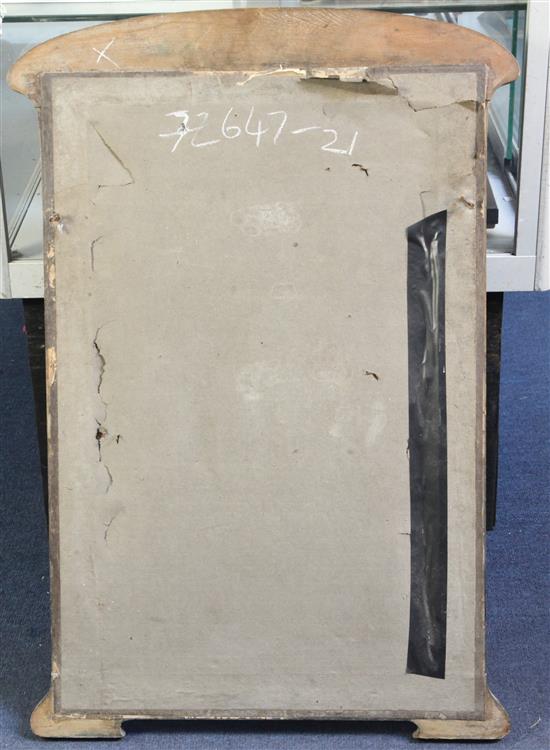 After Henry Ryland (1856-1924) Leucothea, 21.5 x 13in., in an Art Nouveau carved beech frame